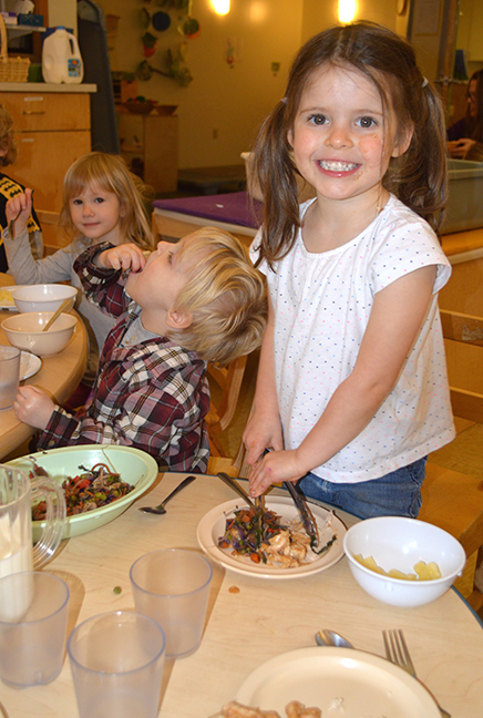 Healthy Food Makes a Happy Child - Rainbow in My Tummy