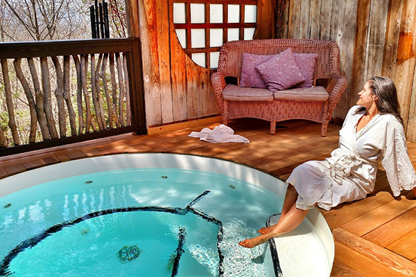 Spa Shoji- Outdoors The laurel of asheville