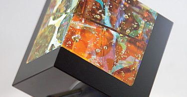 Fire Cube. Robert Stephan, artist