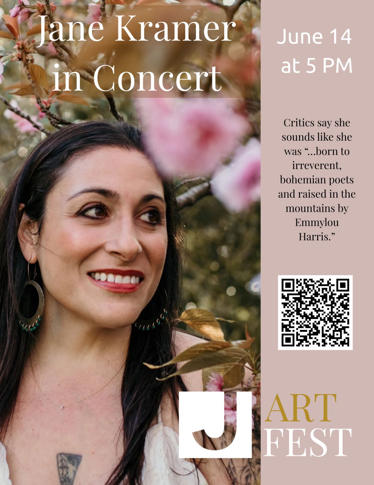 J ART FEST EVENT FLYERS