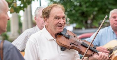 Arvil Freeman is one of the most beloved fiddle teachers in Western North Carolina. At 83 years old, he is still playing and teaching his heart out!