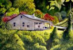 Watercolor exhibition at North Carolina Arboretum