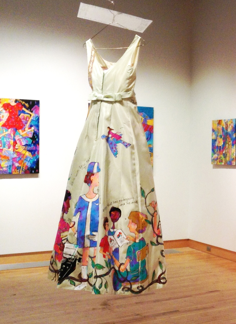 Prom Dress at Art MoB
