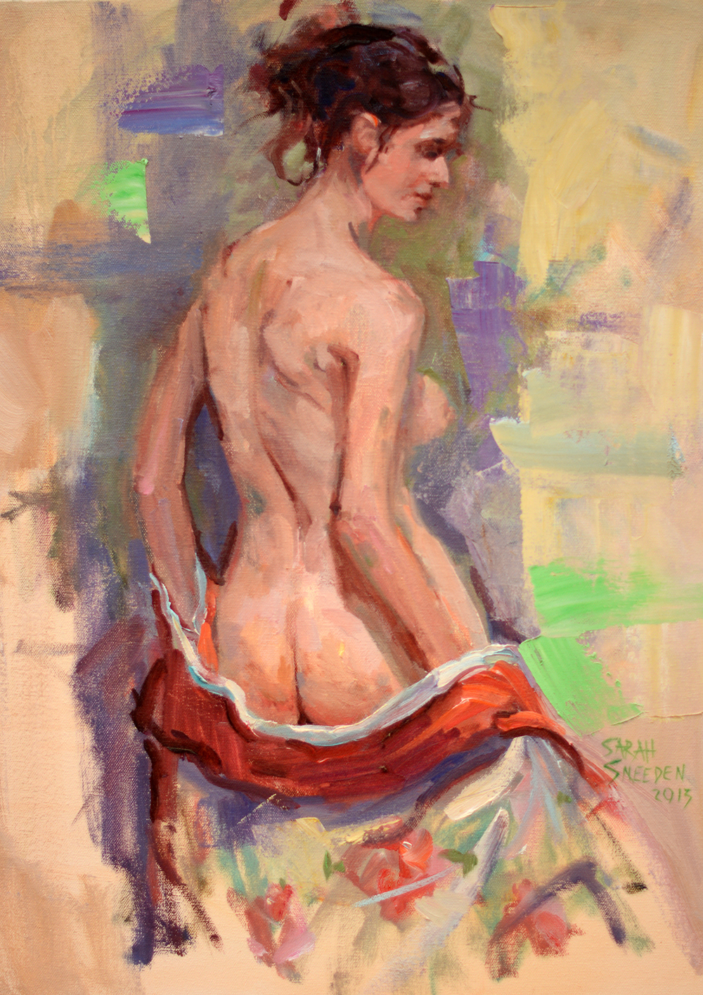 Artist Sarah Sneeden