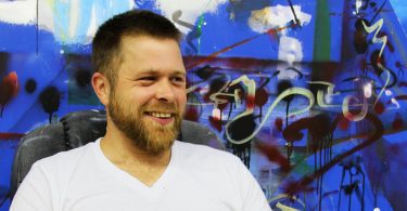 Asheville Muralist Ian Wilkinson