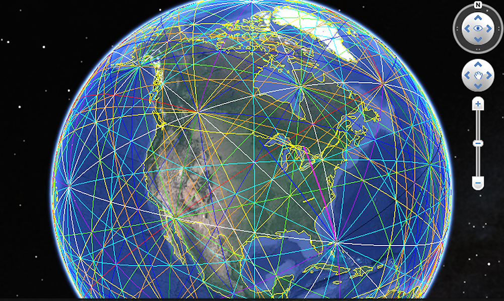 earth energy grid map