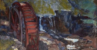 Paintings by Lisa Blackshear at Asheville Area Arts Council