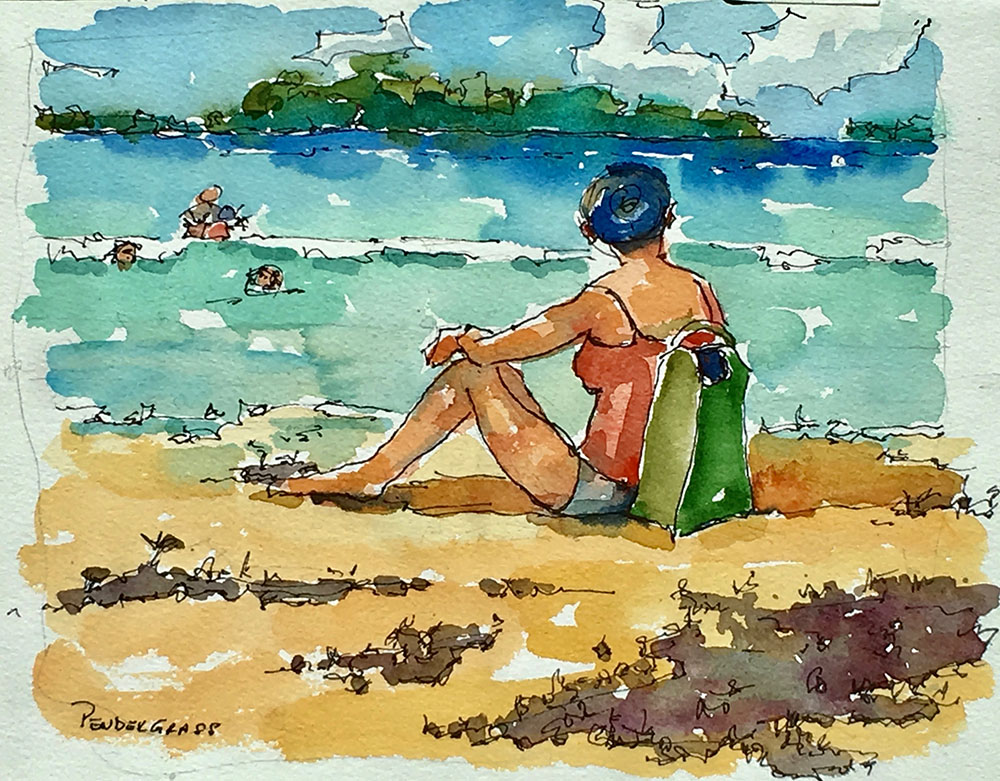 Virginia Pendergrass Travels with Her Art