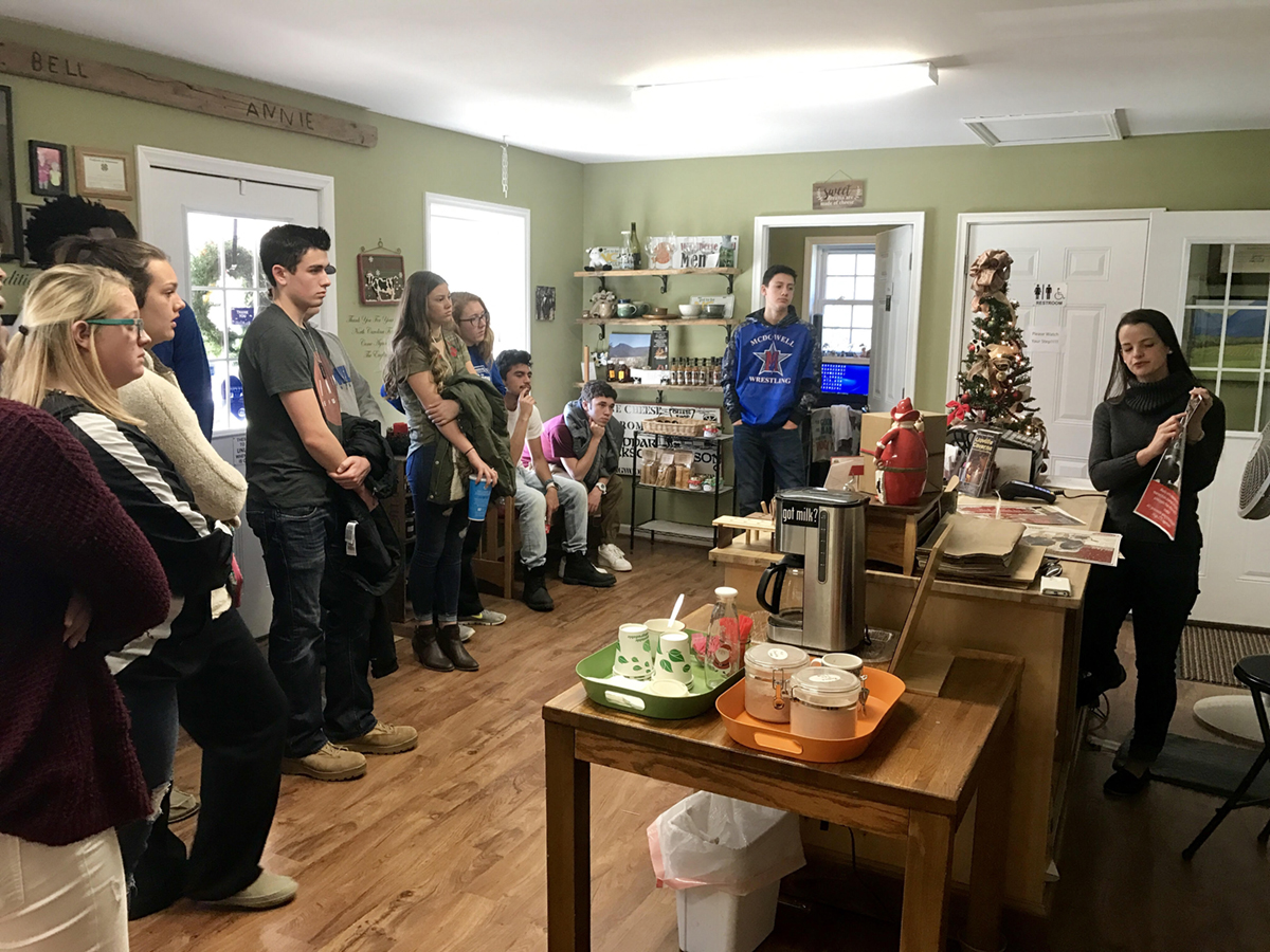 English Farmstead Partners with Students on Holiday Cheese Production
