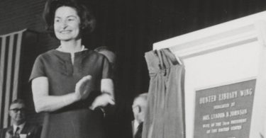 Lady Bird Johnson’s Visit