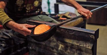 Glass and Metal Day at the Folk Art Center
