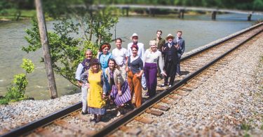 SART railroad group shot