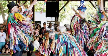 Brasstown’s Sticks in the Mud Morris Dancers