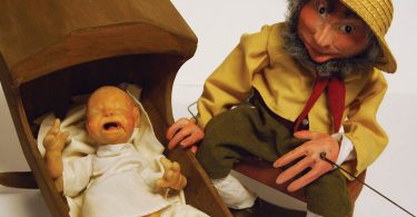 Grandfather and Baby. Hobey Ford, artist