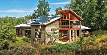 SolFarm Solar installs hybrid system. Photo by Margaret Hester