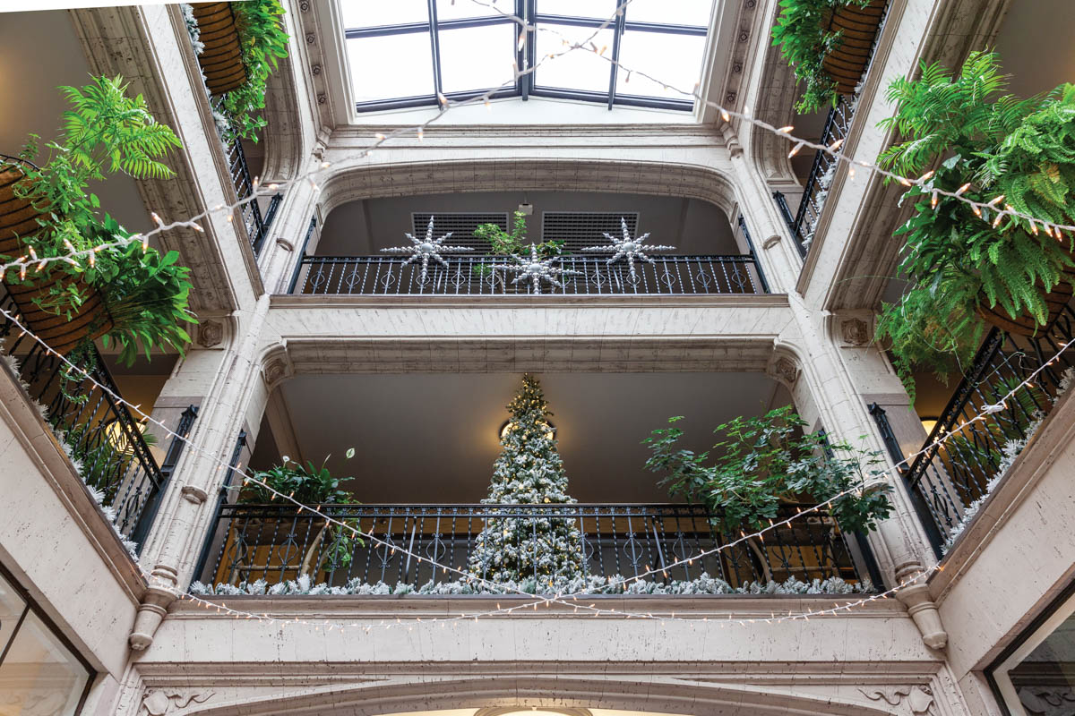 Winter Magic at the Grove Arcade