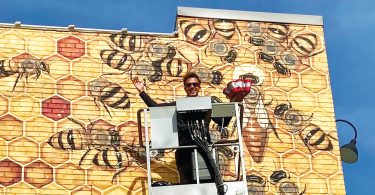 Hendersonville Bee Mural