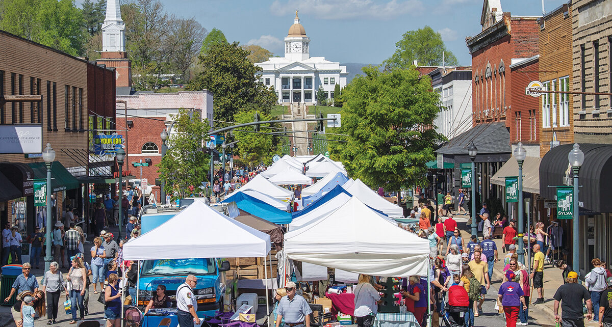 Sylva Celebrates the Green of Spring April 22 The Laurel of Asheville