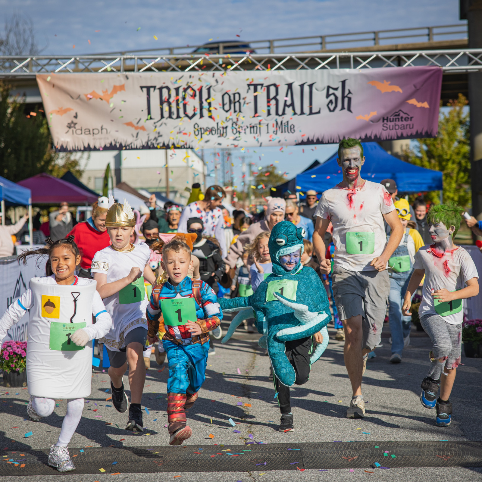 Trick or Trail 5k & 1 Mile — Sports & recreation in Nelon’s Feed · Hendersonville